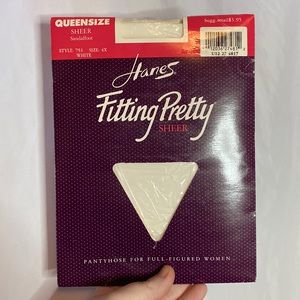 Queen Size Sheer White